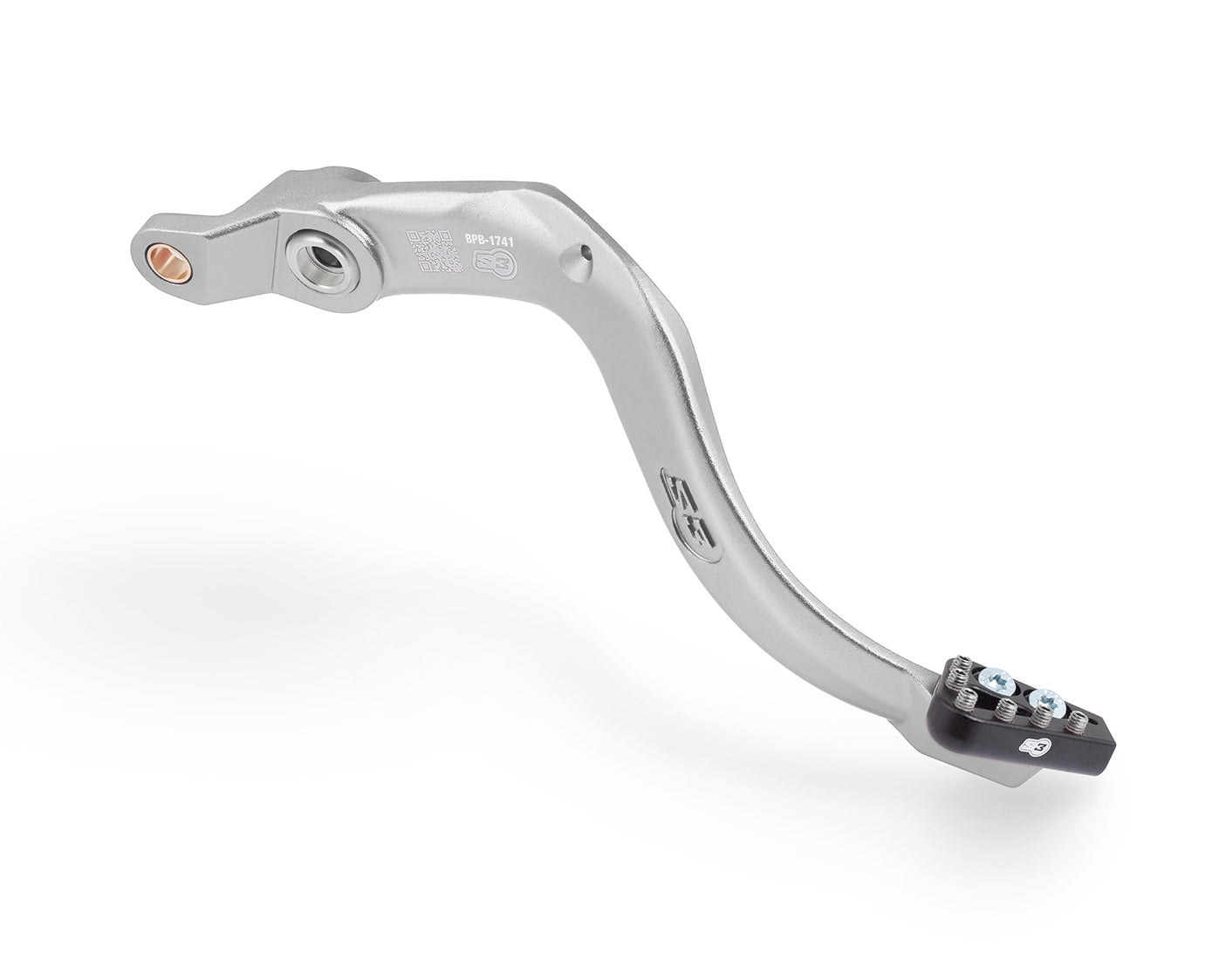 Pedal Freno Trasero S3 Beta RR 2T 20-.. Plata