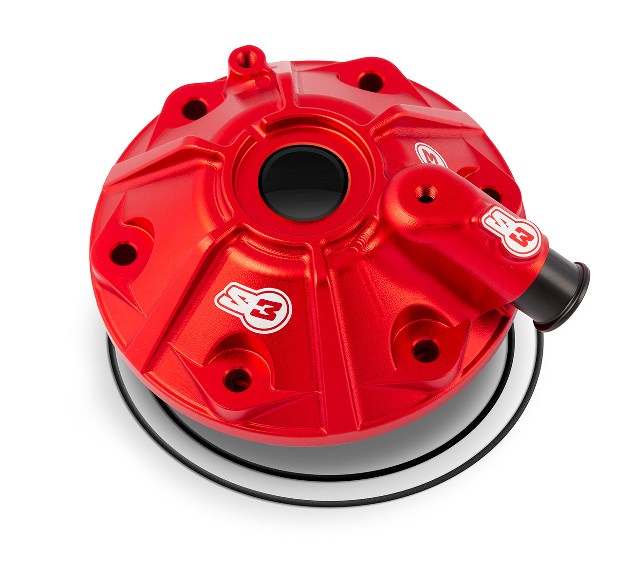 Tapa De Culata S3 V2 Con Tubo Gas Gas Txt 300 (2023-2026) Color Rojo