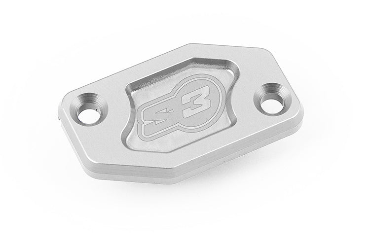 Tapa Bomba Embrague/Freno S3 Trial/Enduro Braktec (Lado Izquierdo) Plata