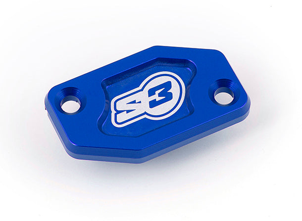 Tapa Bomba Embrague/Freno S3 Trial/Enduro Braktec (Lado Izquierdo) Azul