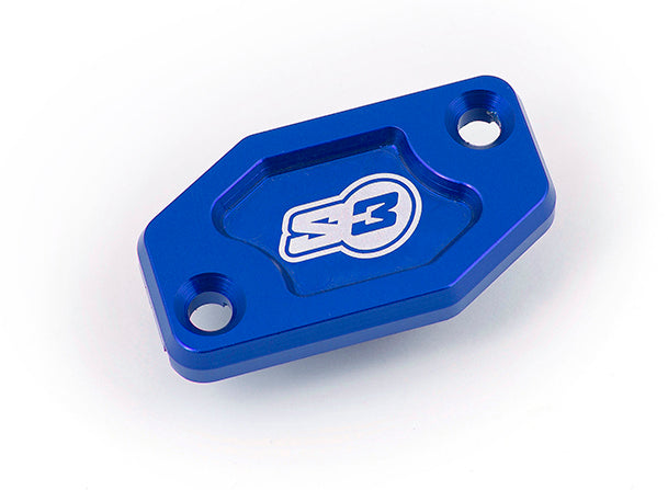 Tapa Bomba Embrague/Freno S3 Trial/Enduro Braktec (Lado Derecho) Azul