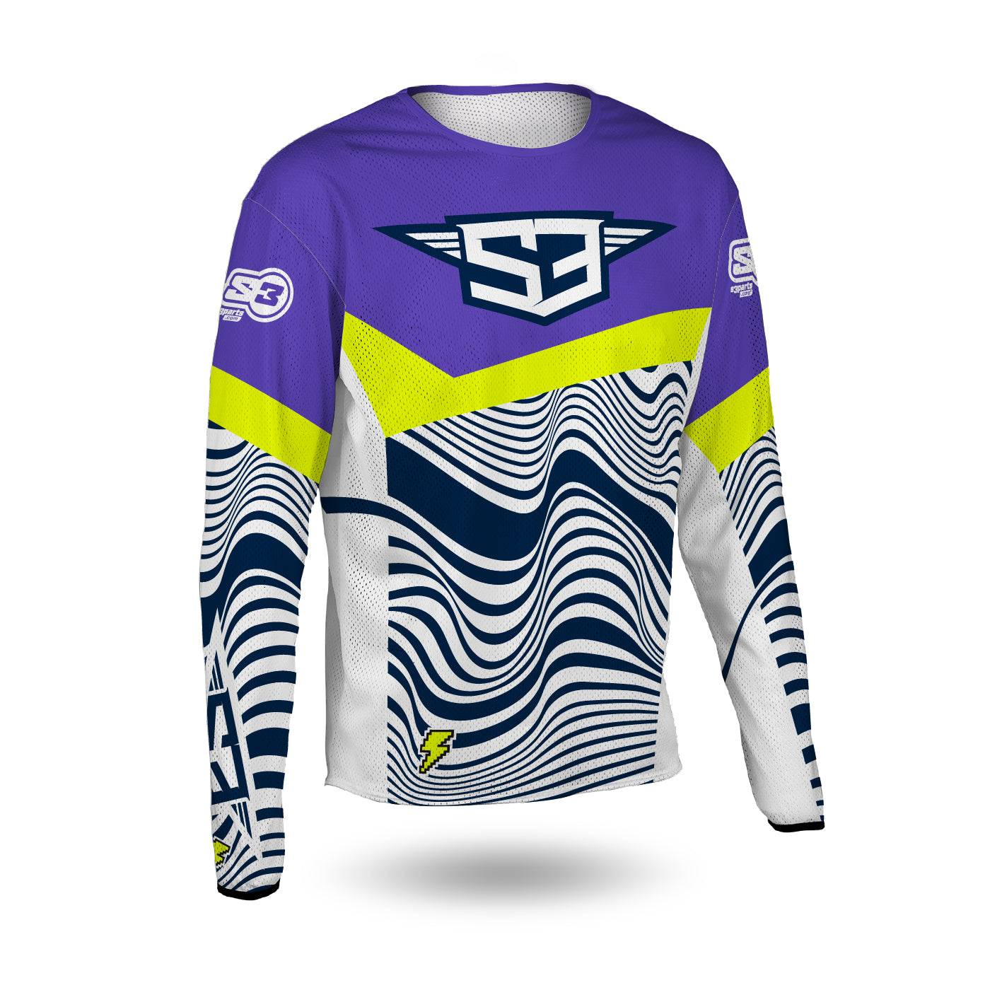 Camiseta S3 Billy Bolt 2025 Lila Talla L