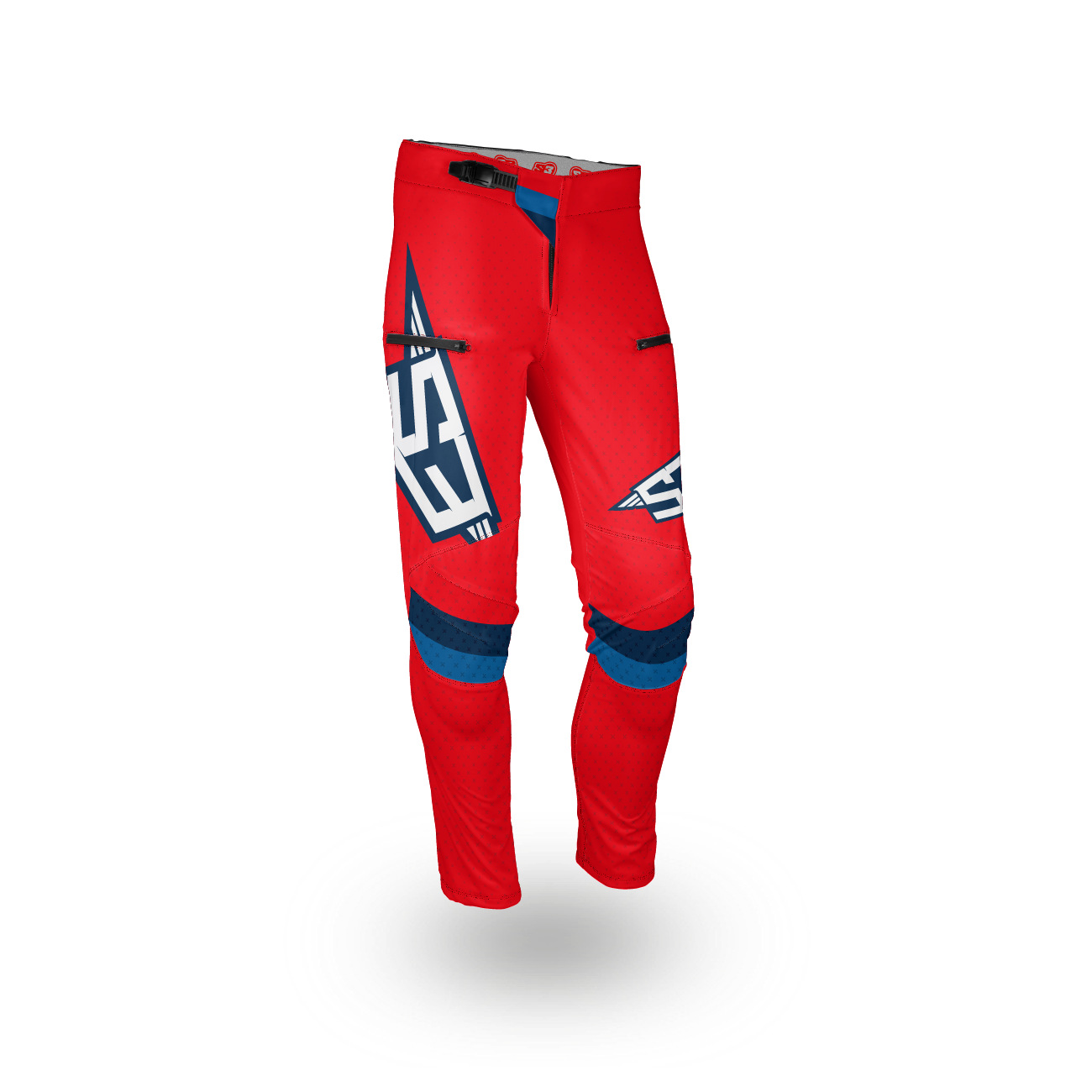 Pantalón S3 Trial Flex Rojo Talla S