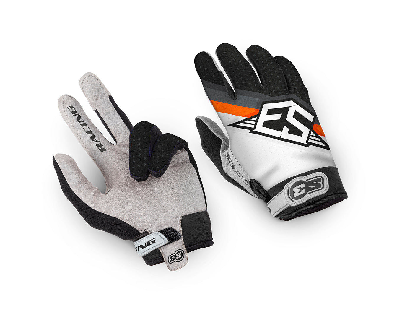 Guantes S3 Rock Racing Naranja Negro Talla XXL