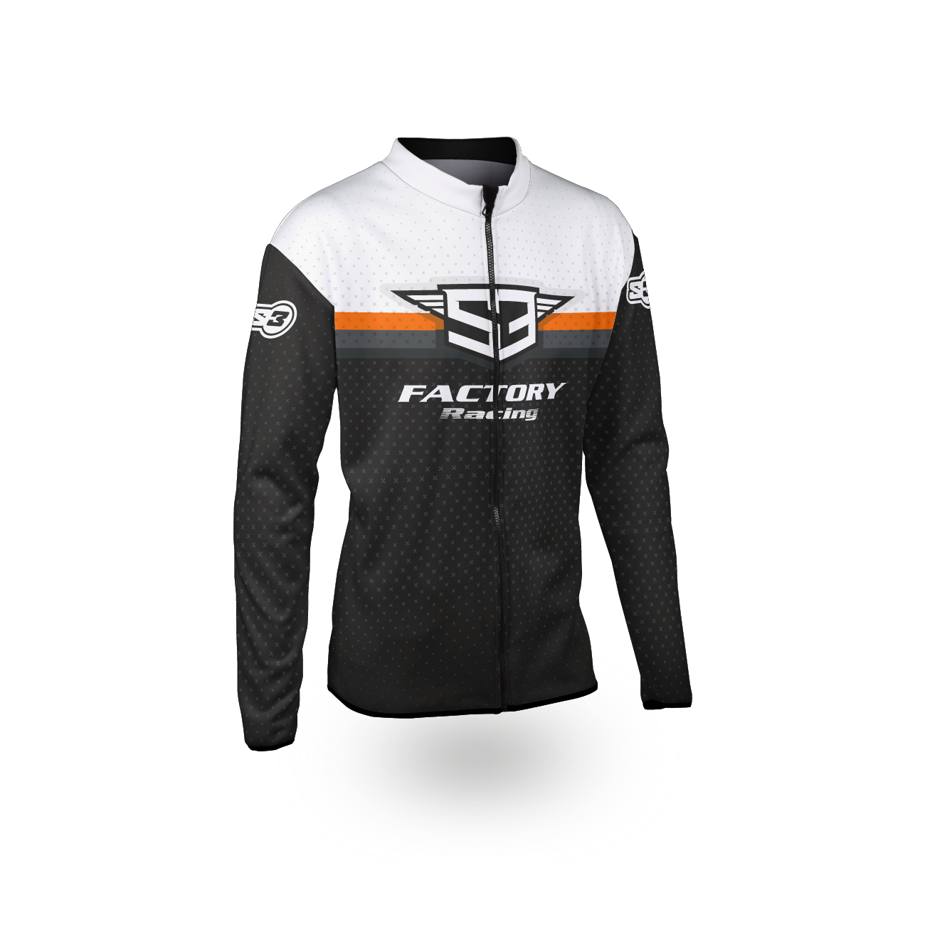 Chaqueta S3 Thermo Racing Negro Naranja Talla L