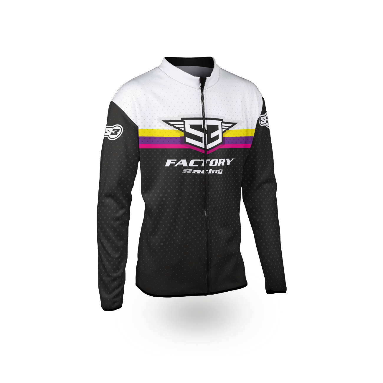 Chaqueta S3 Thermo Racing Negro Rosa Talla XXL