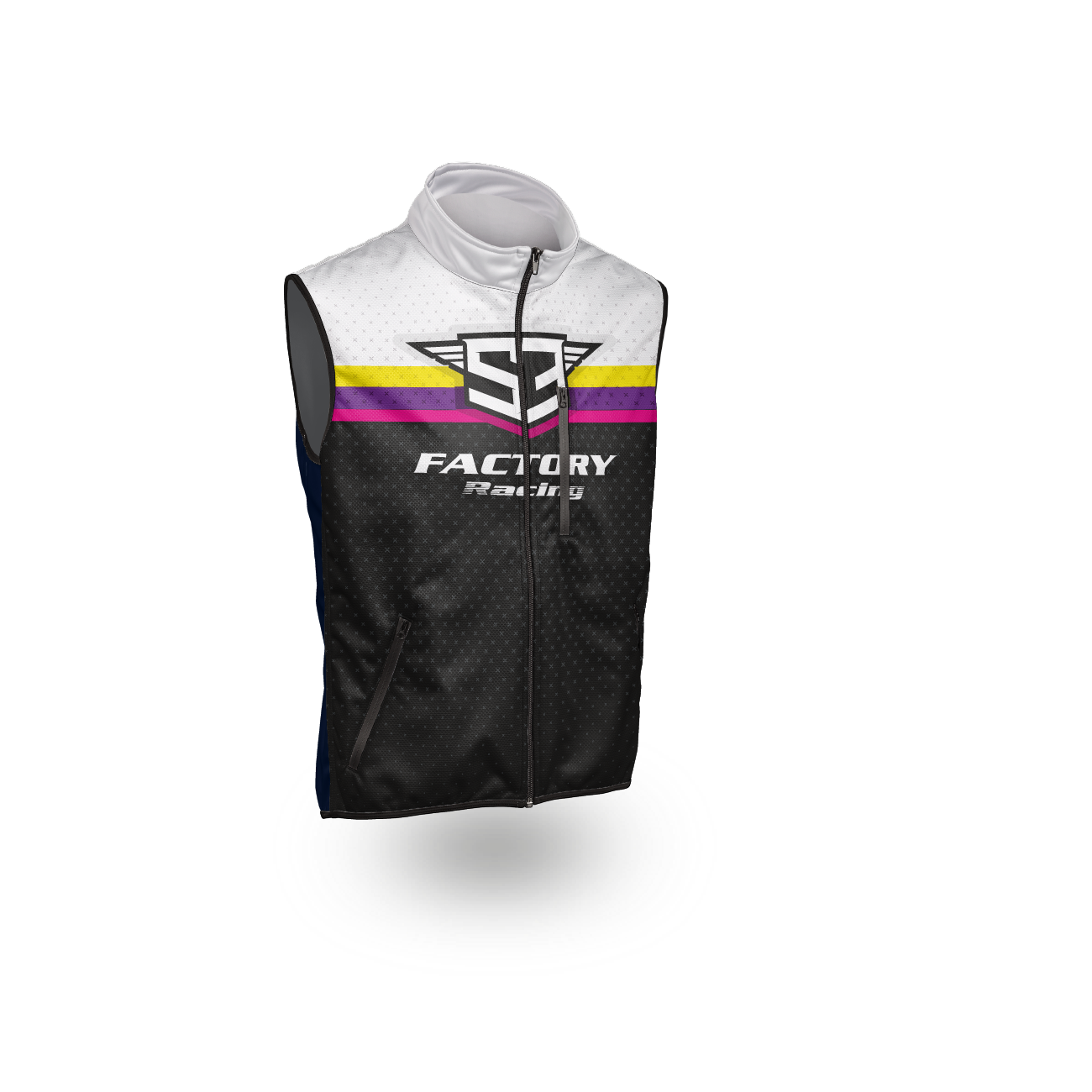 Chaleco S3 Negro Rosa Talla M