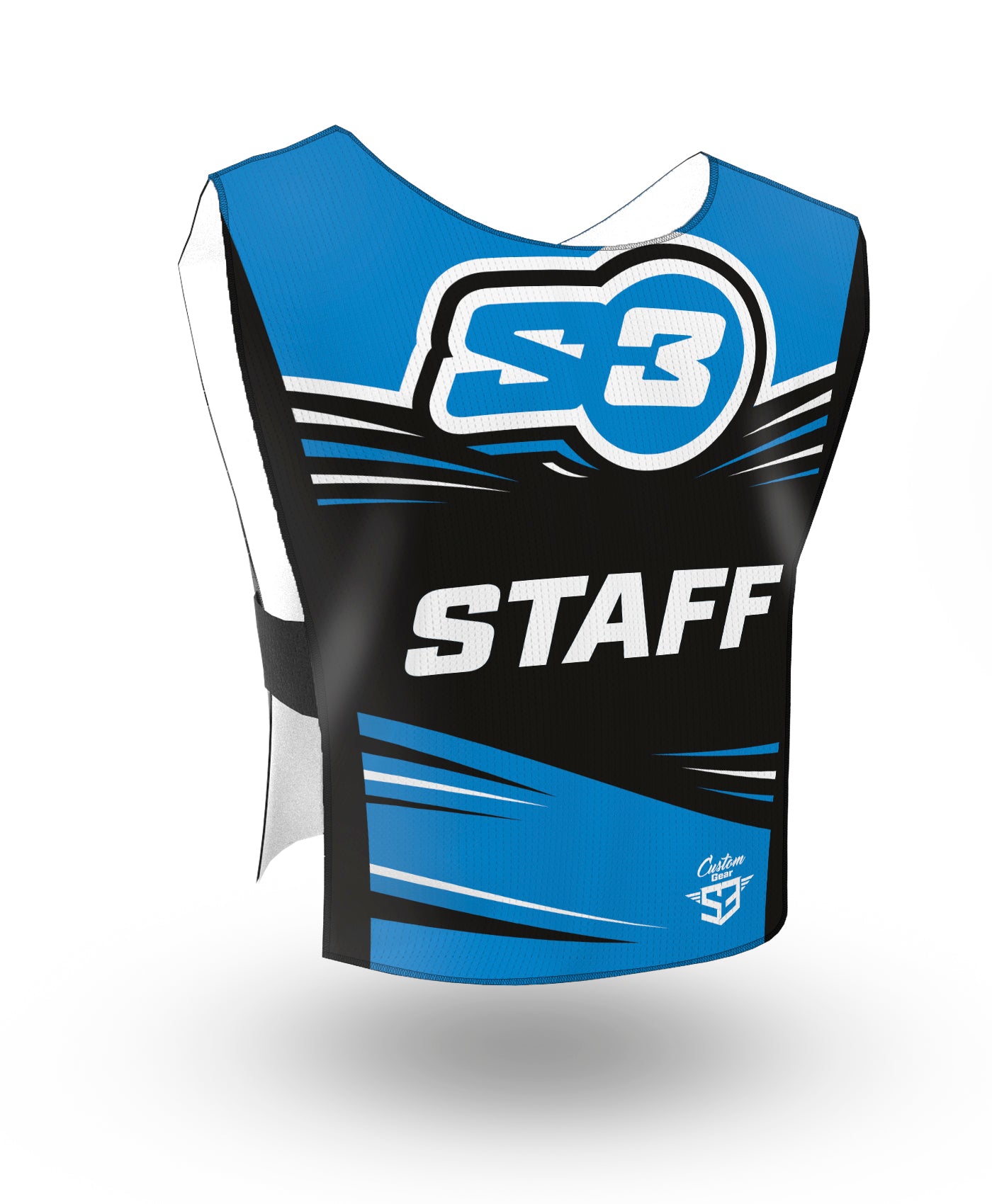 Peto para Eventos S3 x10 Dorsal Staff