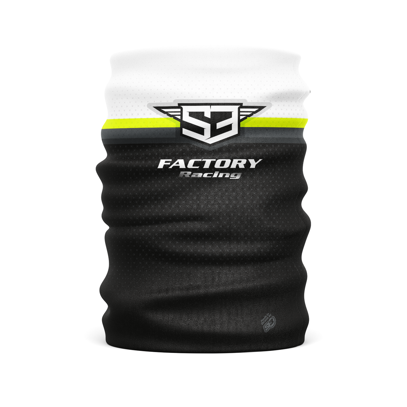 Braga De Cuello S3 Racing Color Negro/amarillo