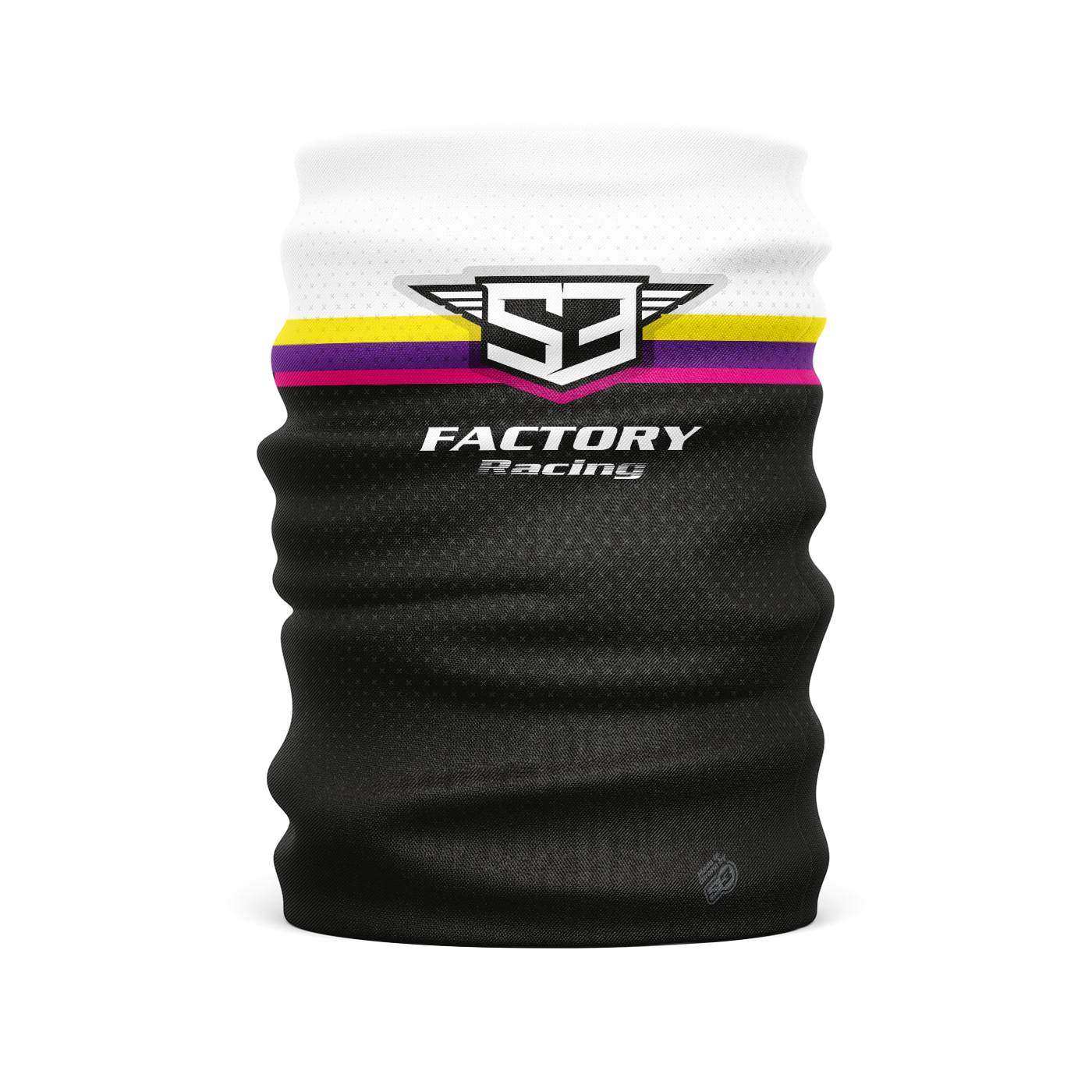 Braga De Cuello S3 Racing Color Negro/rosa