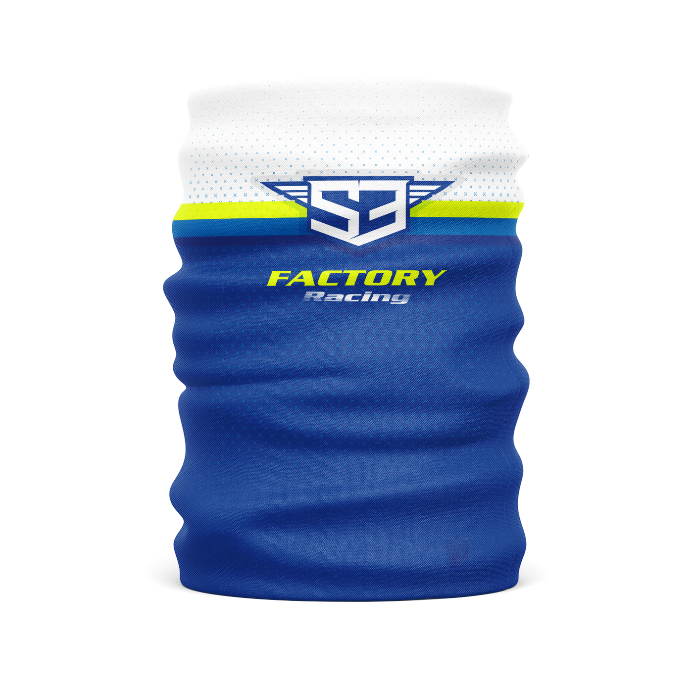 Braga De Cuello S3 Racing Color Azul