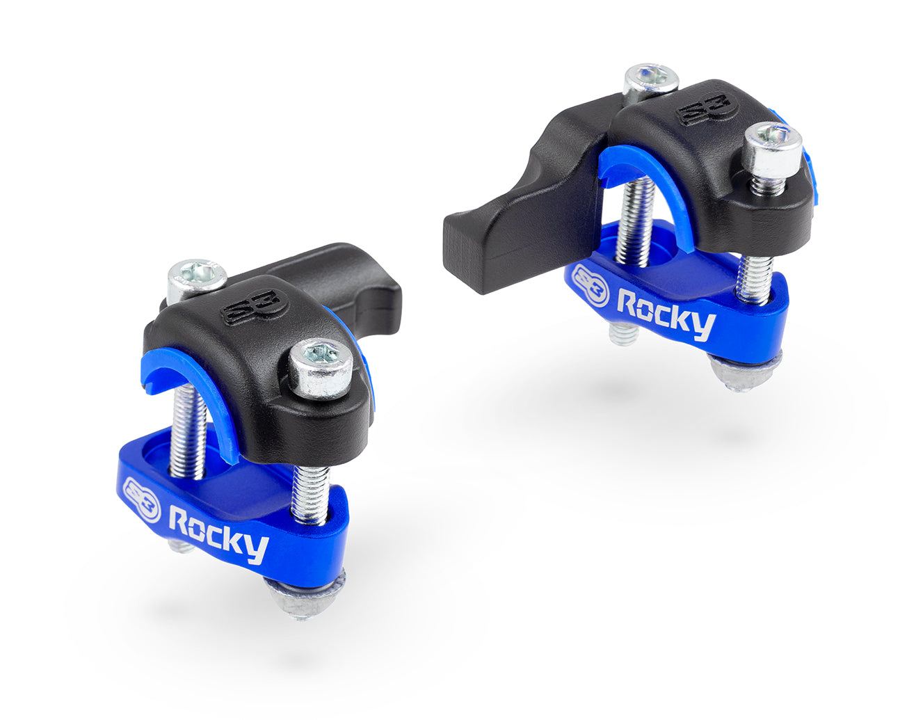 Protector De Abrazadera Brembo Rocky S3 Rotor Izquierda Y Derecha Color Azul