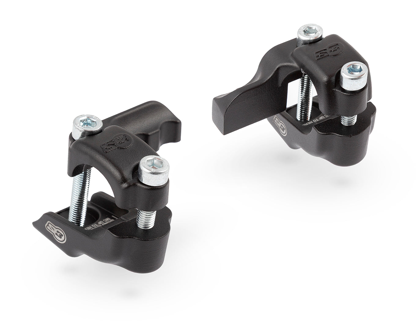 Protector De Abrazadera Brembo Rocky S3 Rotor Izquierda Y Derecha Color NEGRO