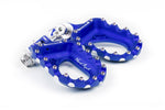 Estriberas Trial Aluminio S3 Hard Rock Azul