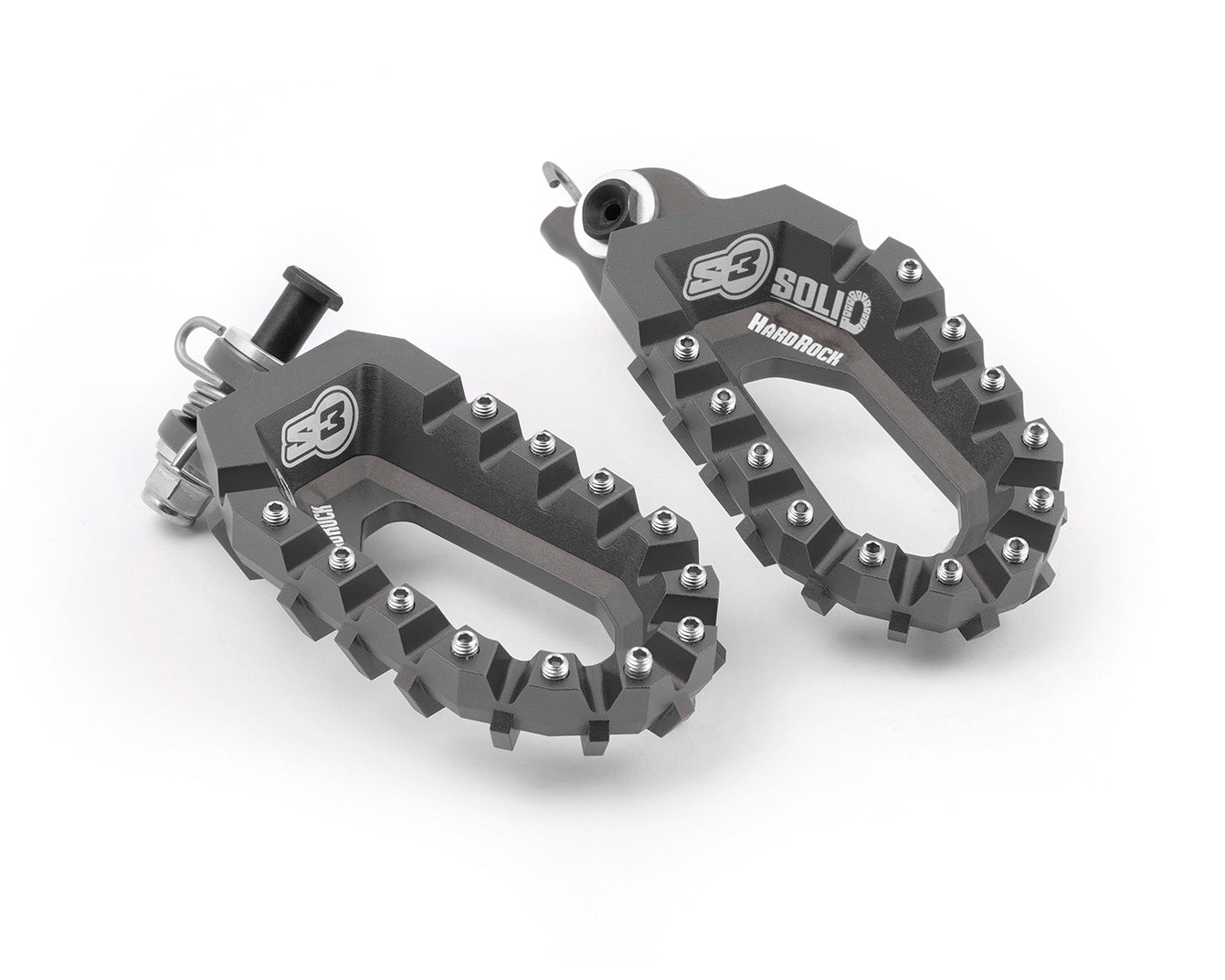 Estriberas S3 Solid Hardrock Gas Gas ES 700 21-24 HVA 901 Norden 21-24 KTM 1290 ADV R 15-24  Titanio GasGas ES700