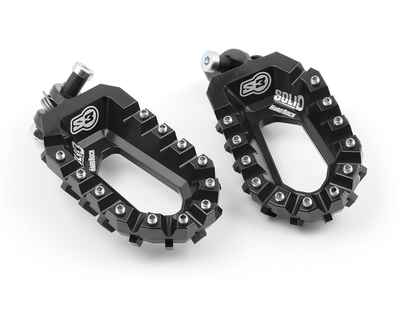 Reposapiés S3 Solid Rally BMW GS Negro