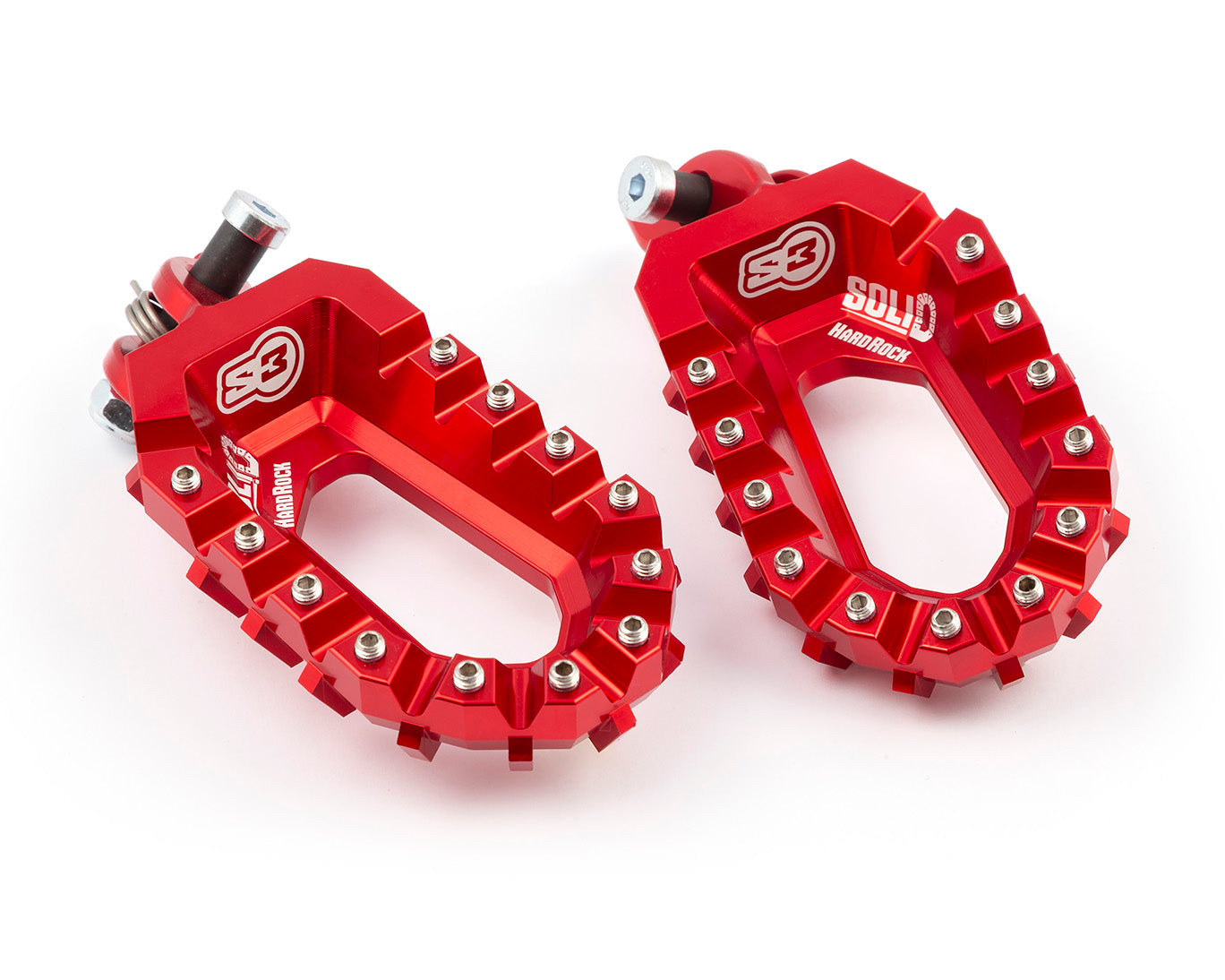 Reposapiés S3 Solid Rally BMW GS Rojo