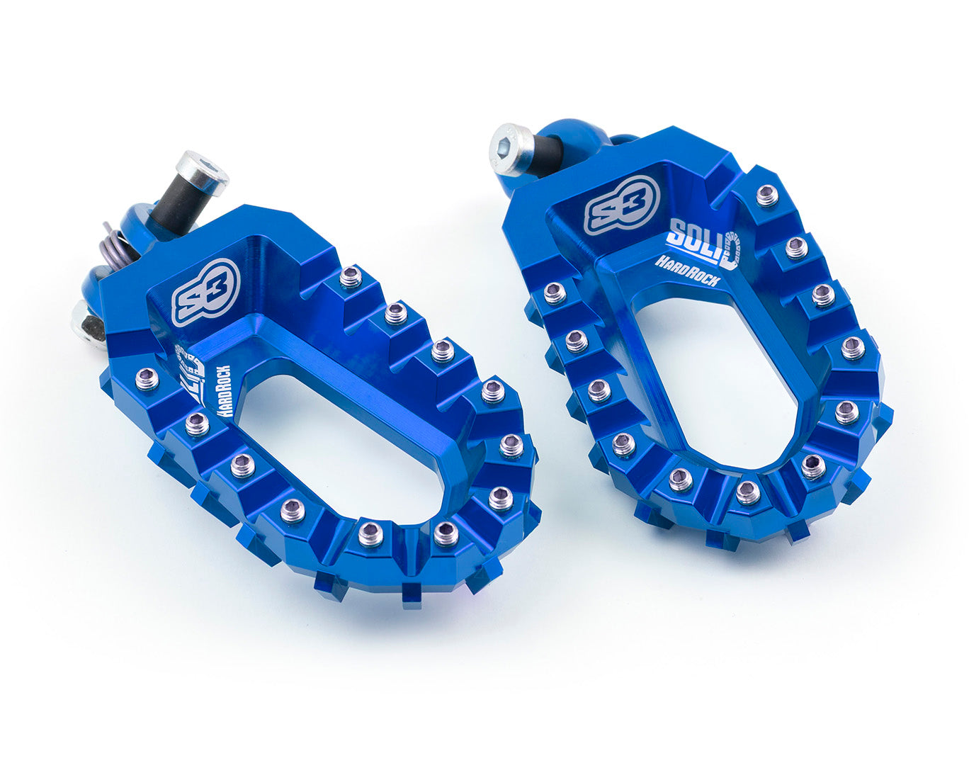 Reposapiés S3 Solid Rally BMW GS Azul