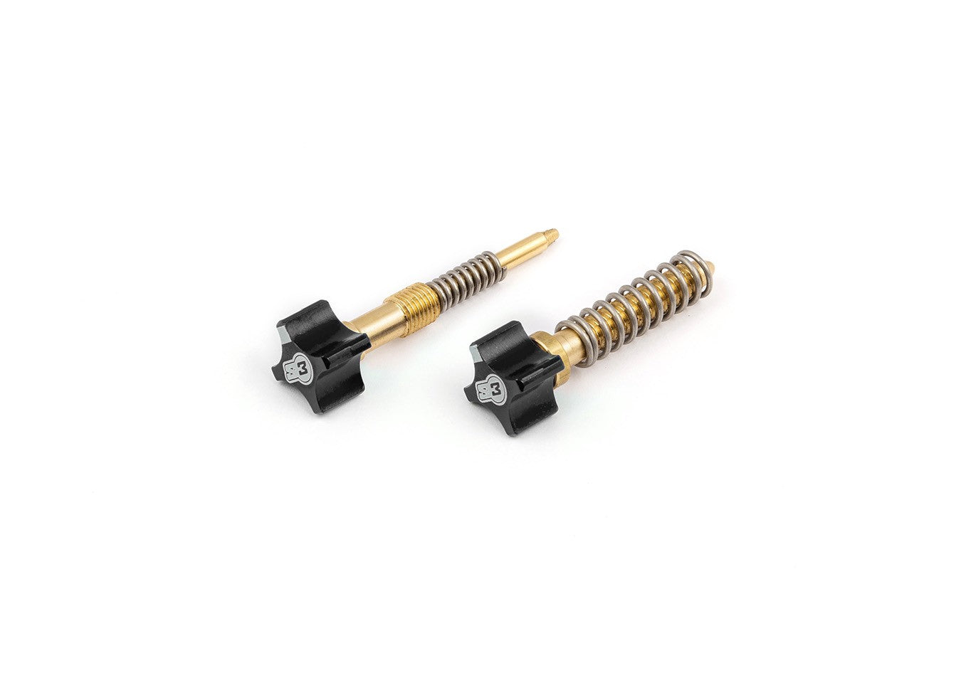 Kit Tornillos S3 Regulación Carburador Keihin 28 Negro