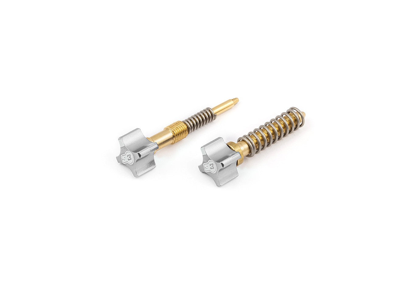 Kit Tornillos S3 Regulación Carburador Keihin 28 Plata