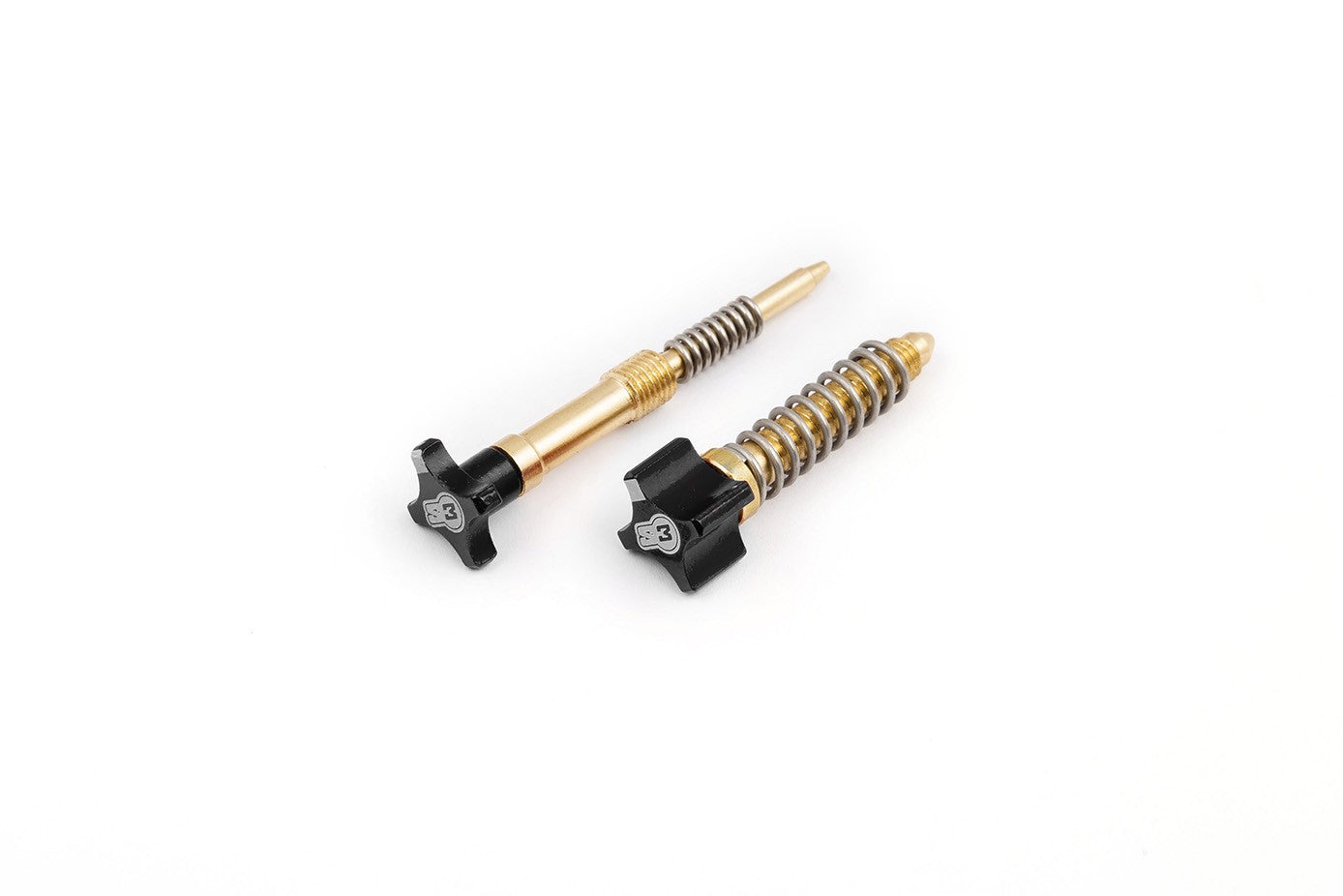 Kit Tornillos S3 Regulación Carburador Keihin Negro