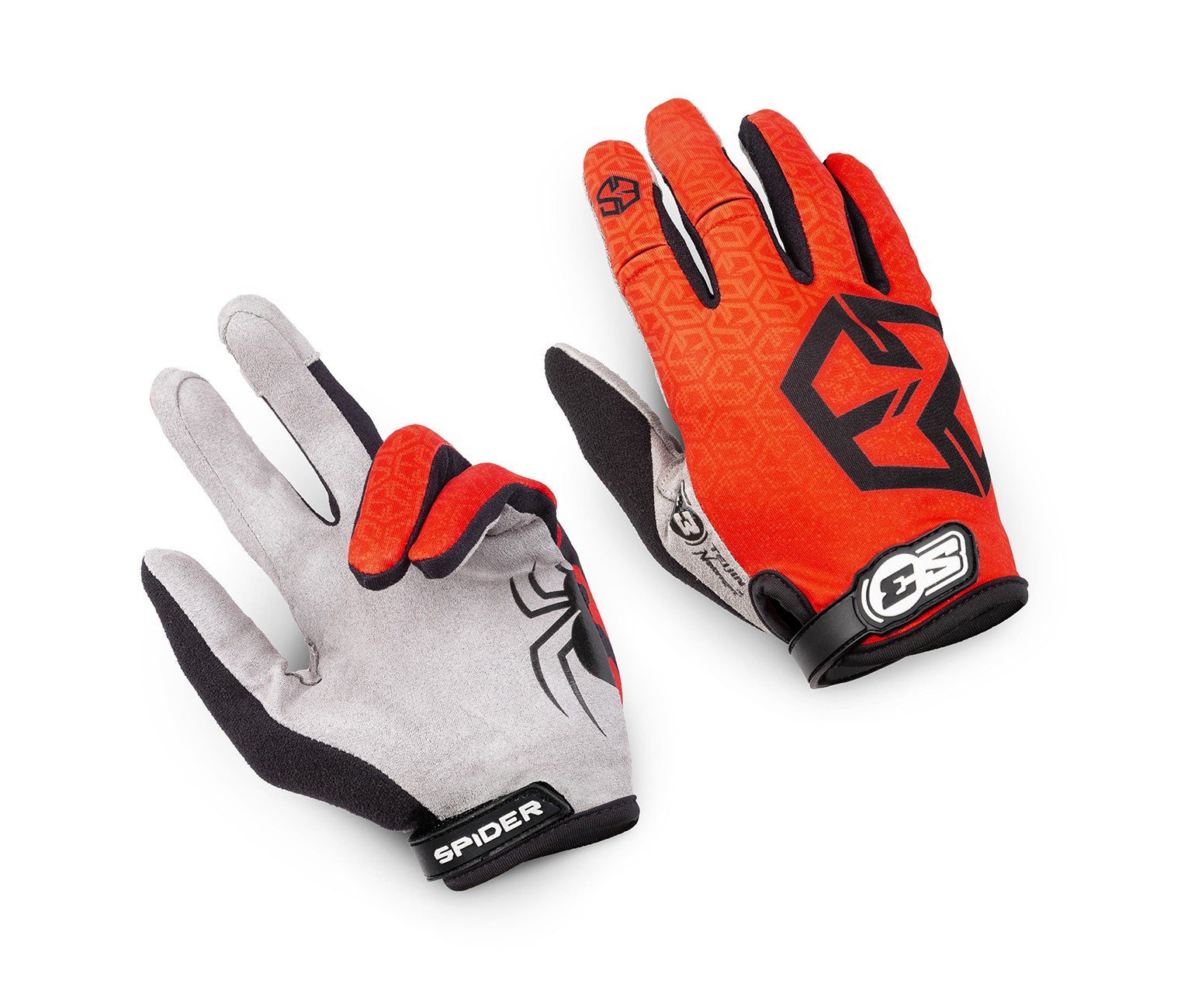 Guantes Infantiles S3 Spider Color Rojo TALLA L INFANTIL