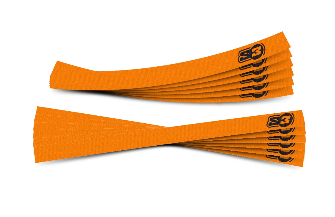 Kit Adhesivos de Llanta S3 Trial/Enduro Naranja