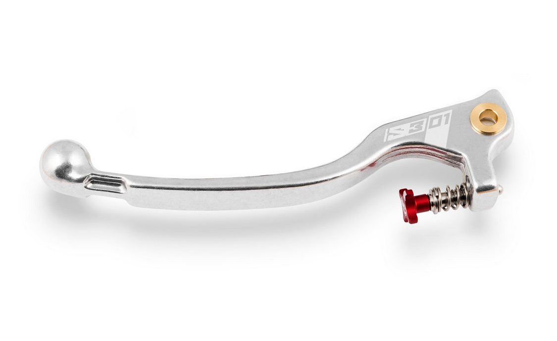 Maneta de Embrague con Regulador Trial S3-01 Braktec/AJP Plata