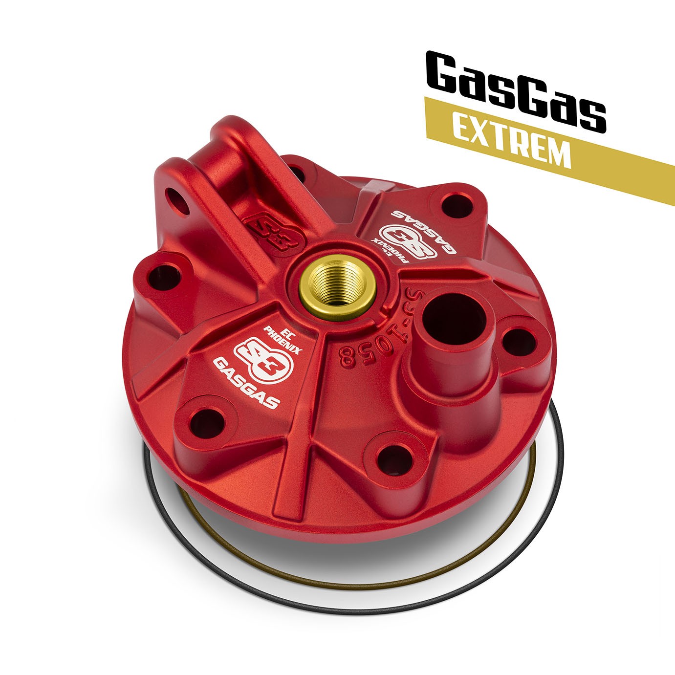 Culata S3 Kit Control (Extreme Style) Gas Gas EC 250 18-20 Rojo