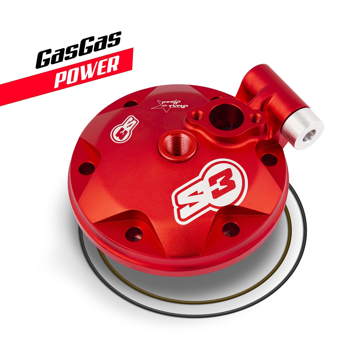 Kit Culata S3 Control (Power) Gas Gas EC 250 98-17 Rojo