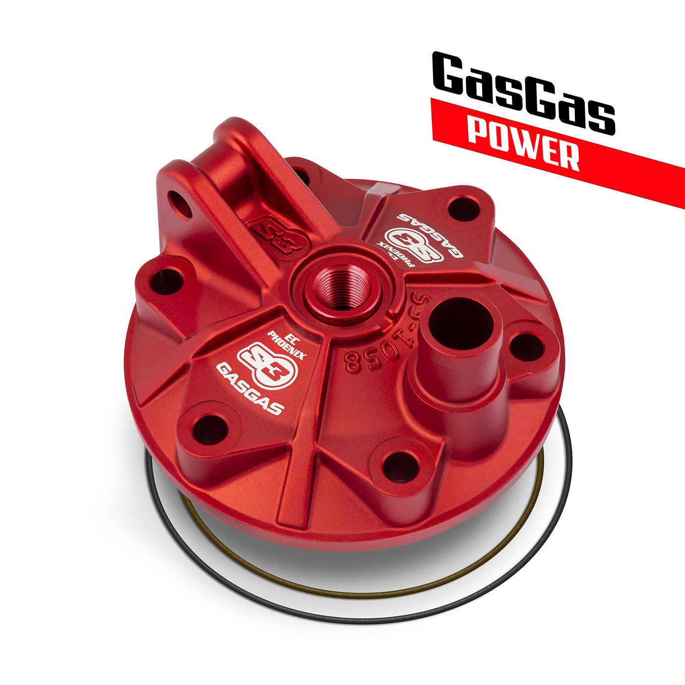 Kit Culata S3 Control (Power) Gas Gas EC 300 18-20 Rieju MR 300 21-.. Rojo
