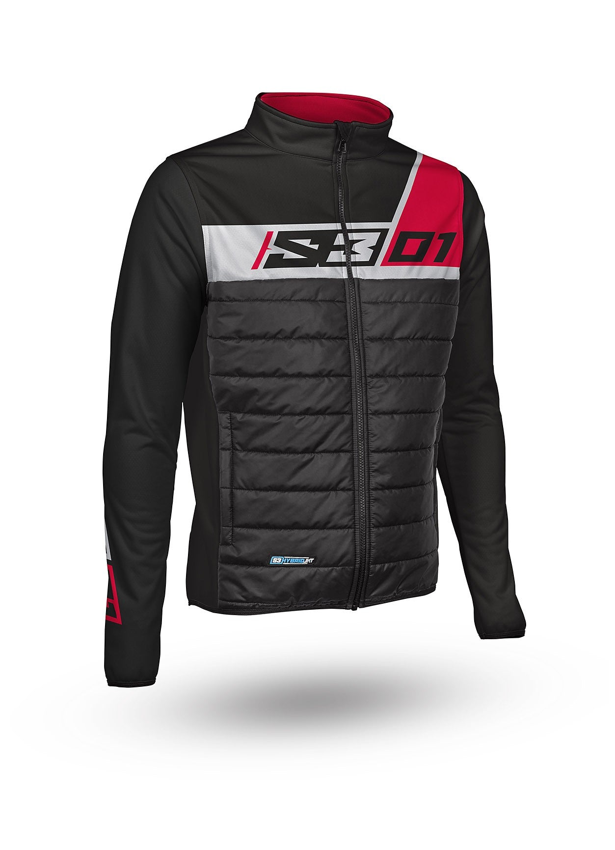 Chaqueta S3 Hybrid Color Gris / Rojo Talla XL