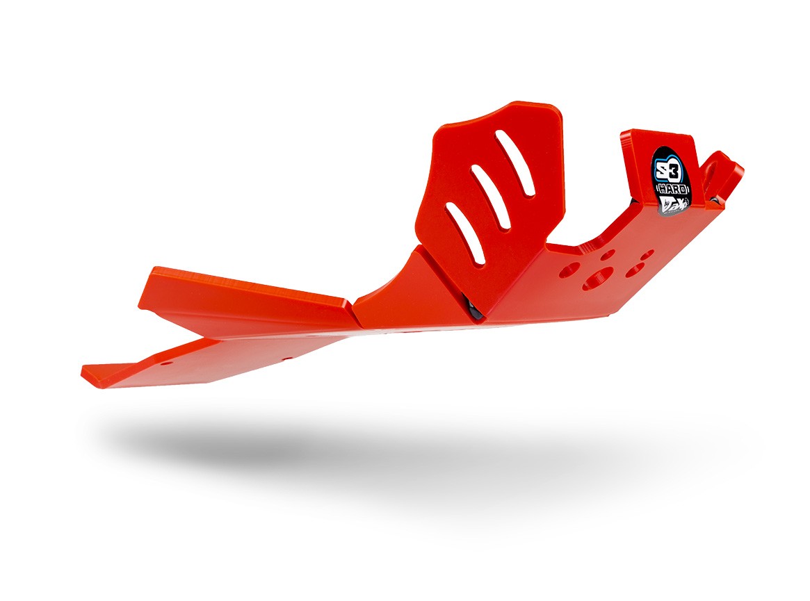 Cubrecárter S3 Hard Enduro Bunker Beta RR 250/350 2T 20-.. Rojo