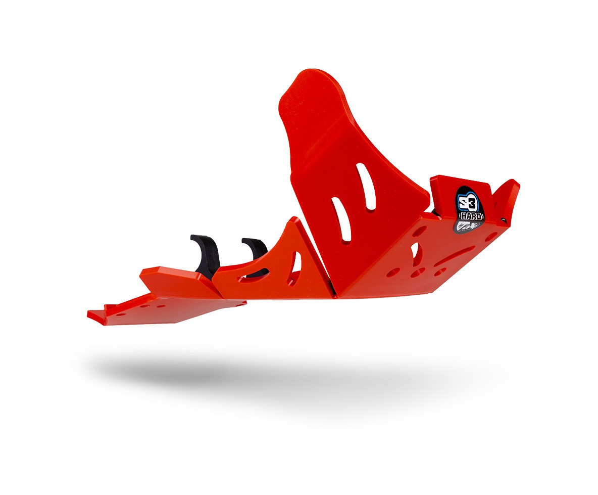 Cubrecárter S3 Hard Enduro Bunker Gas Gas EC-F 250/350 21-23 HQV FE 250/350 17-23 Rojo