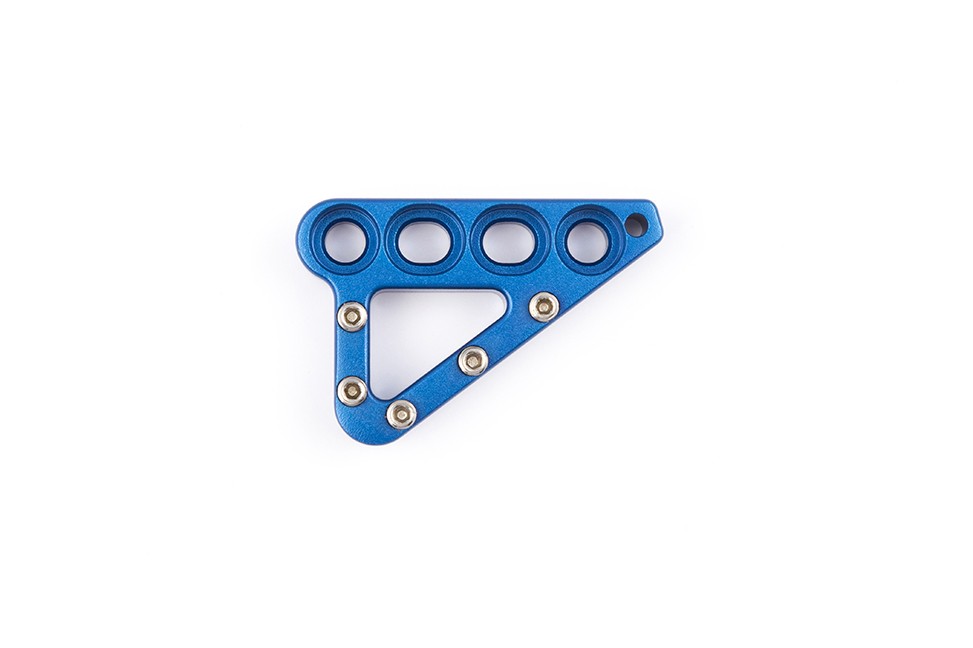 Puntera Freno Trasero S3 Exaggerate HQV/KTM 00-16 Gas Gas EC/EC-F 98-18 Azul