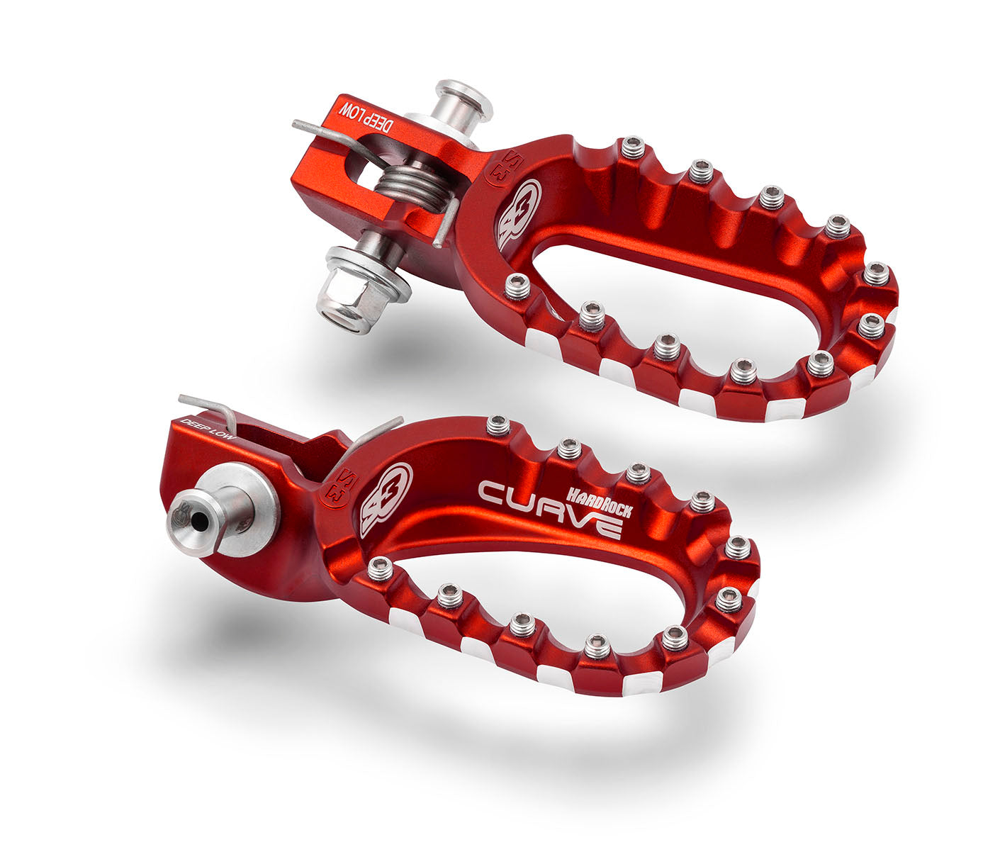 Estriberas S3 Curve Hard Rock High KTM/Husqvarna TPI 17-.. Rojo