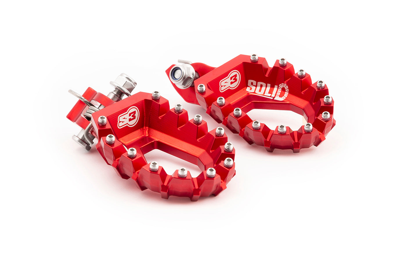 Kit Estriberas S3 Solid Honda Africa Twin 18-.. CRF-L 300 20-.. Rojo