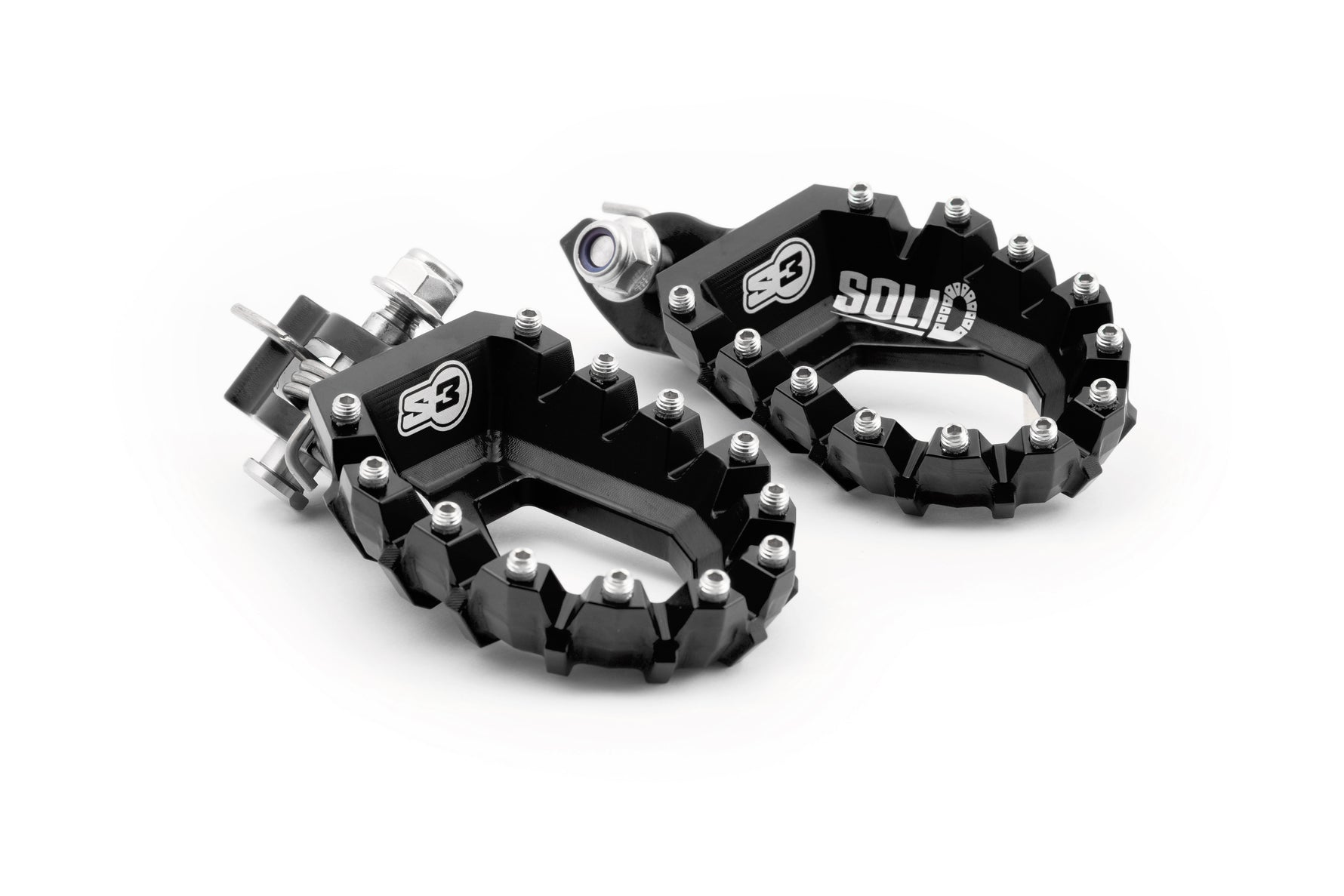 Kit Estriberas S3 Solid Honda Africa Twin 18-.. CRF-L 300 20-.. Negro
