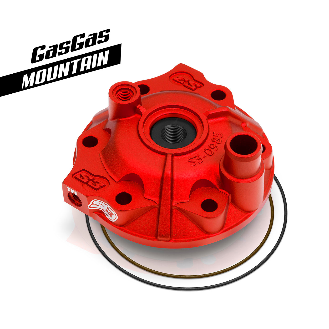 Kit Culata S3 Montaña HQV TC/TE 250 KTM EXC/SX 250 17-23 Rojo