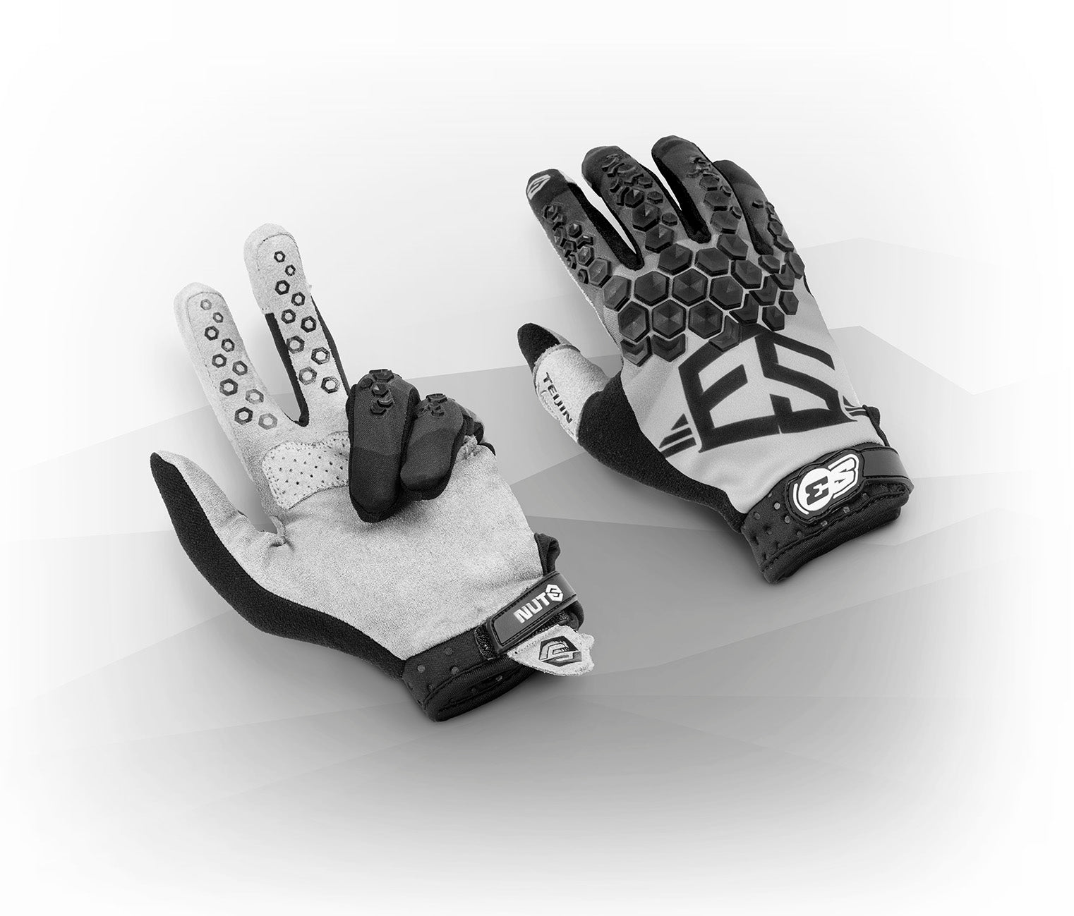 Guantes S3 Nuts Angel Color Gris Talla M