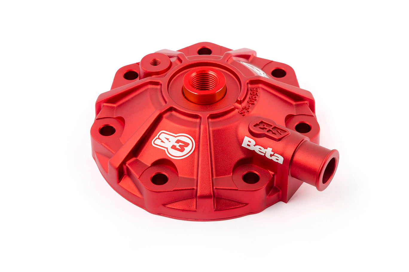 Tapa De Culata Con Culatines De Baja Compresión S3 Beta Evo Racing 250 (2011-2026) Color Rojo