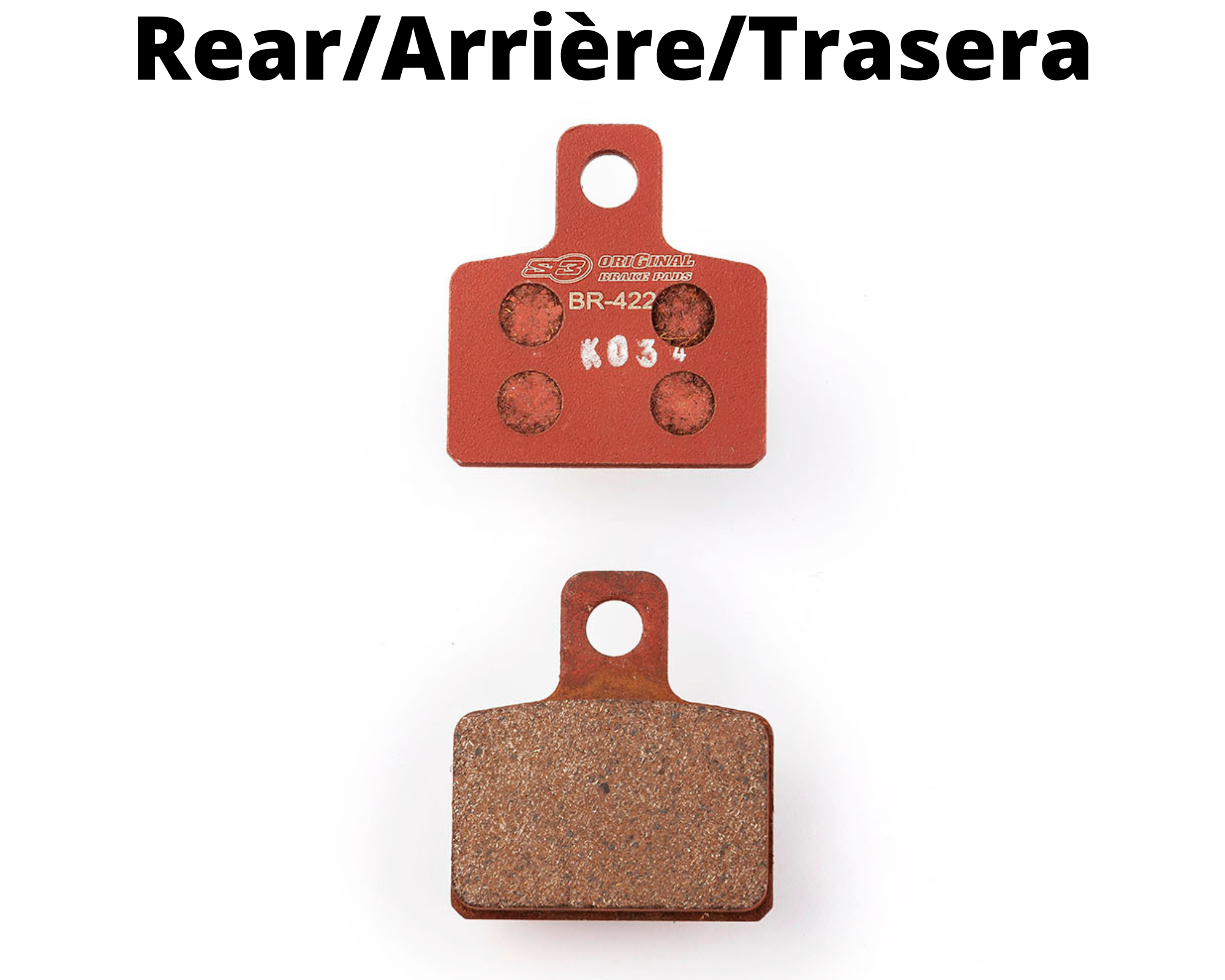 Pastillas De Freno Delanteras S3 De Alta Calidad