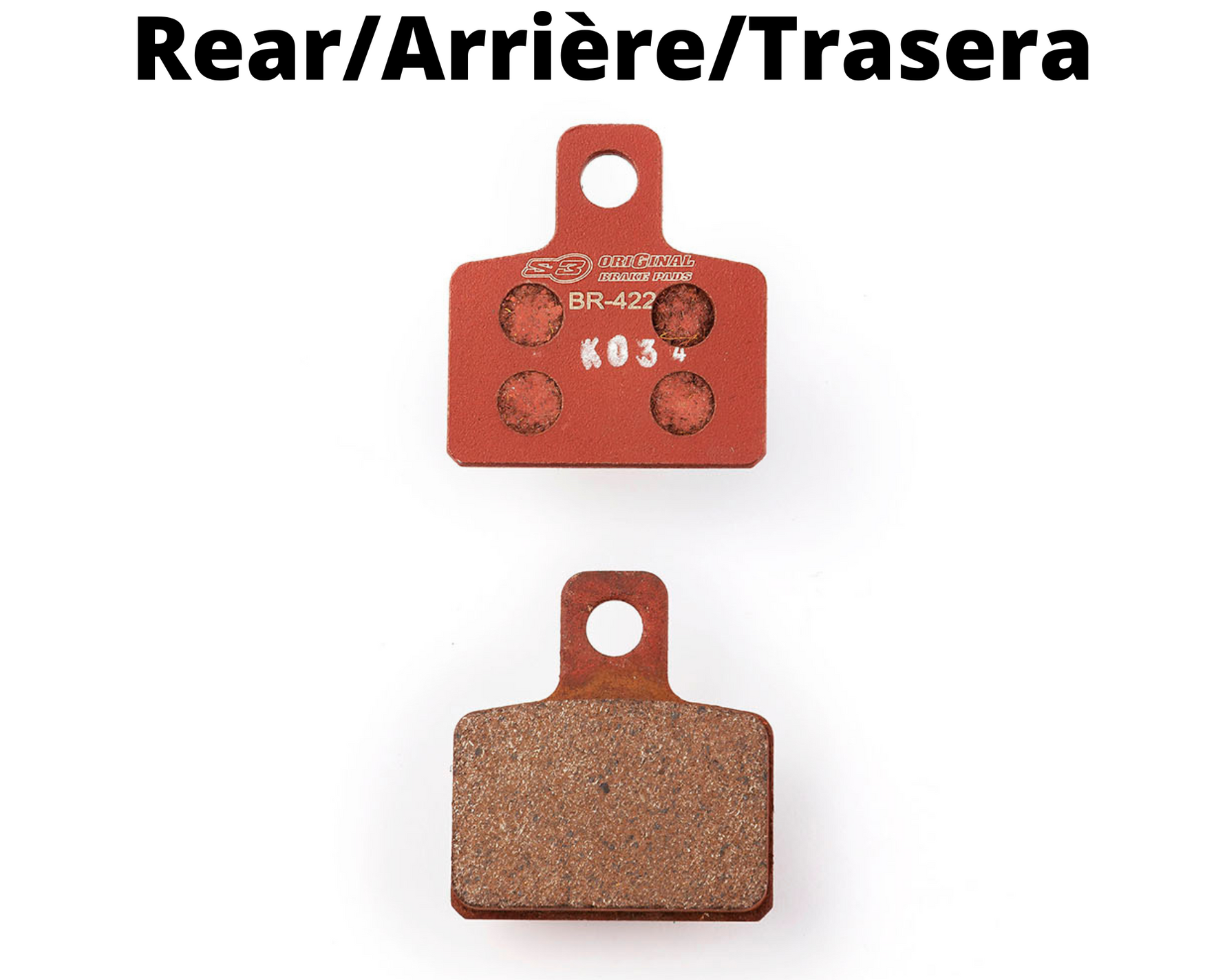 Pastillas De Freno Delanteras S3 De Alta Calidad