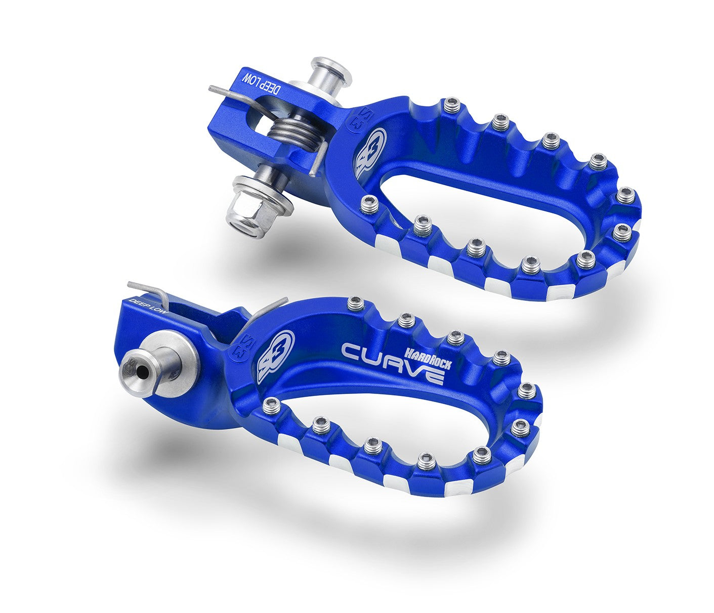 Estriberas S3 Curve Hard Rock Low KTM/Husqvarna TPI 17-.. Azul