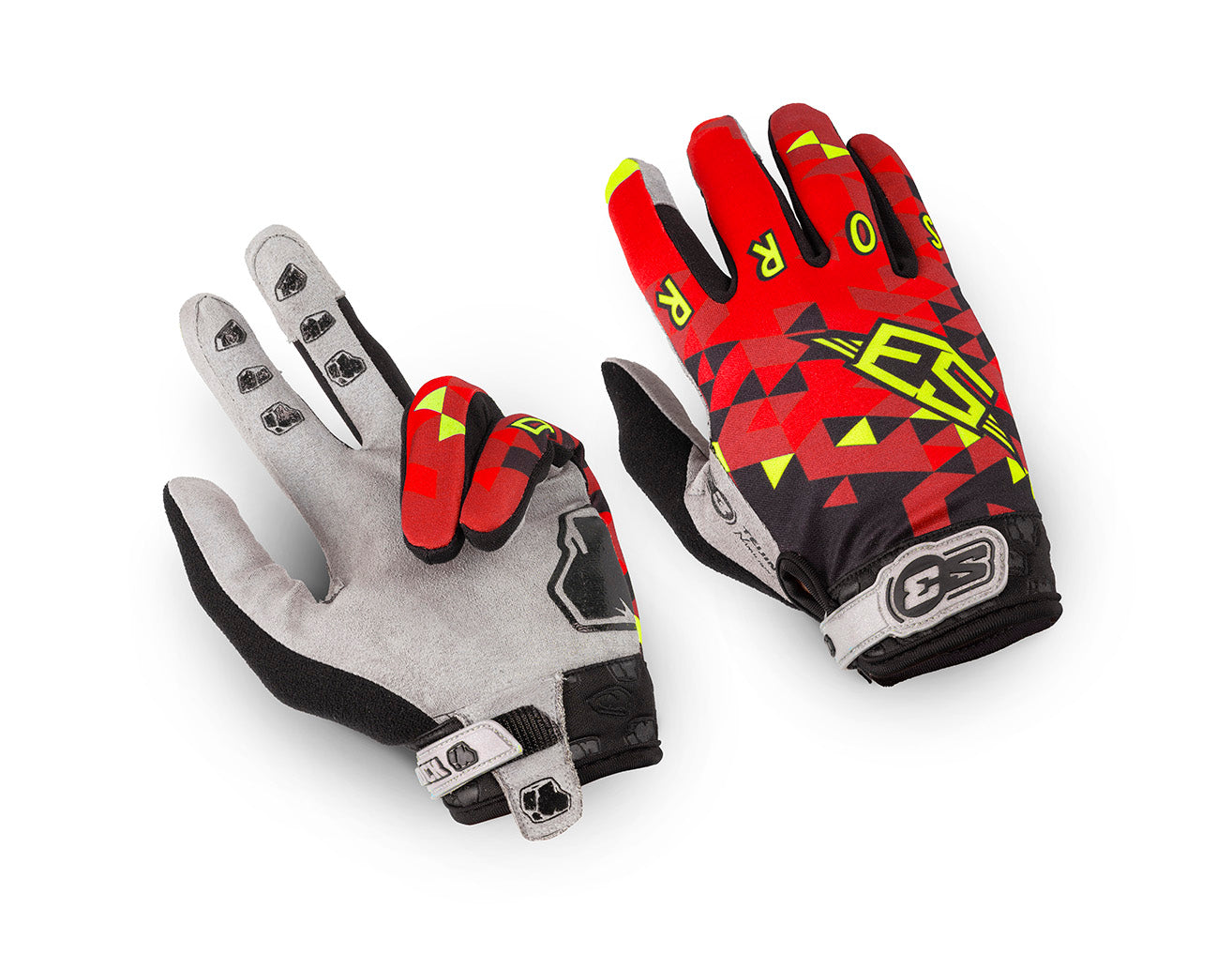 Guantes S3 Sorrybro Premium Rojo Réplica Mario Román Talla 2XL