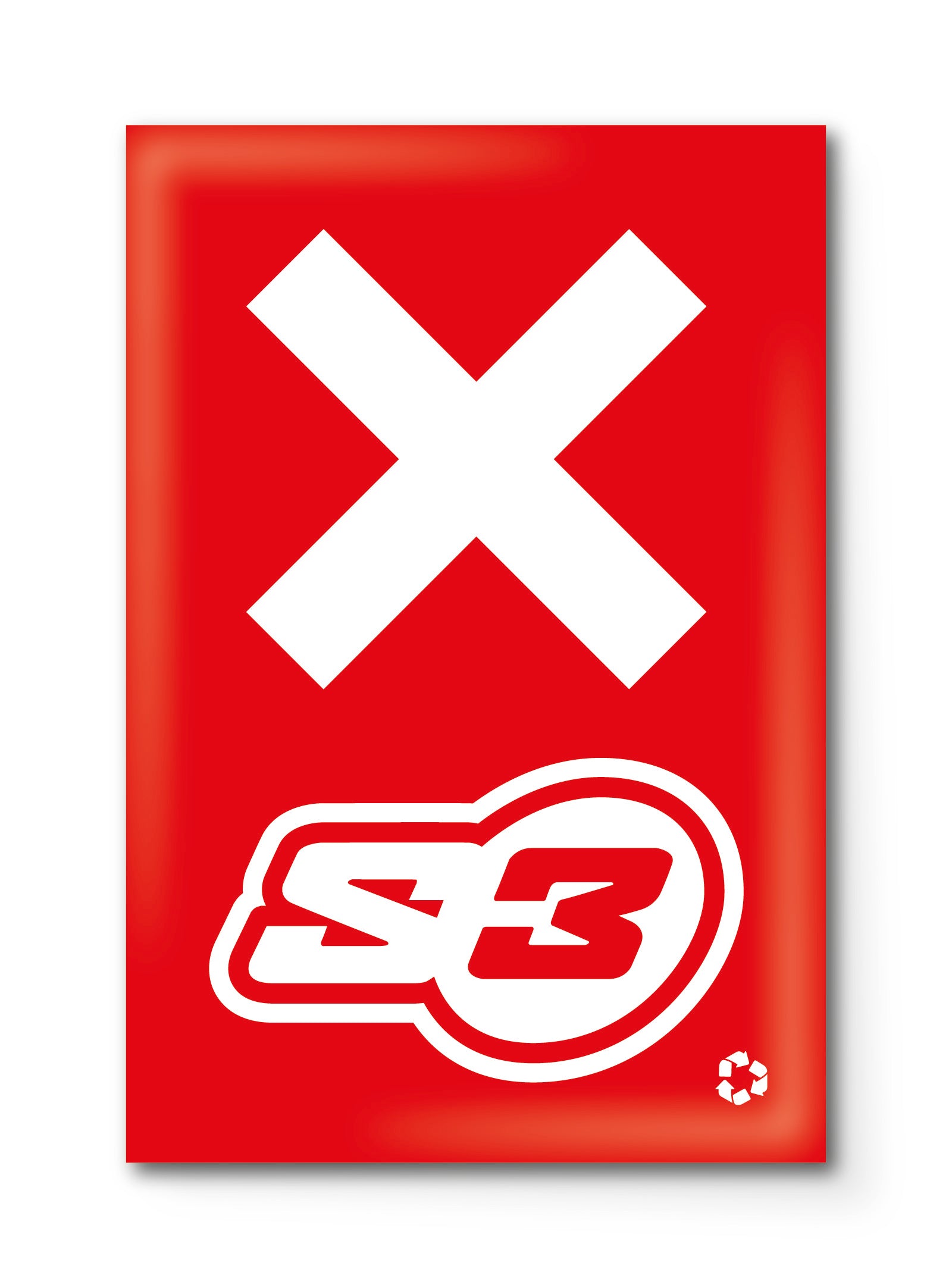 CARTEL PROHIBIDO (PAQUETE DE 50 UNIDADES)
