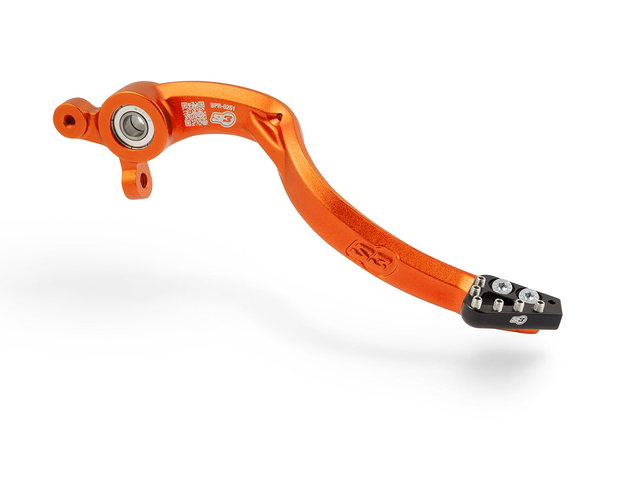 Pedal Freno Trasero S3 Gas Gas EC/MC 21-23 KTM EXC/HQV TE 17-23 Naranja
