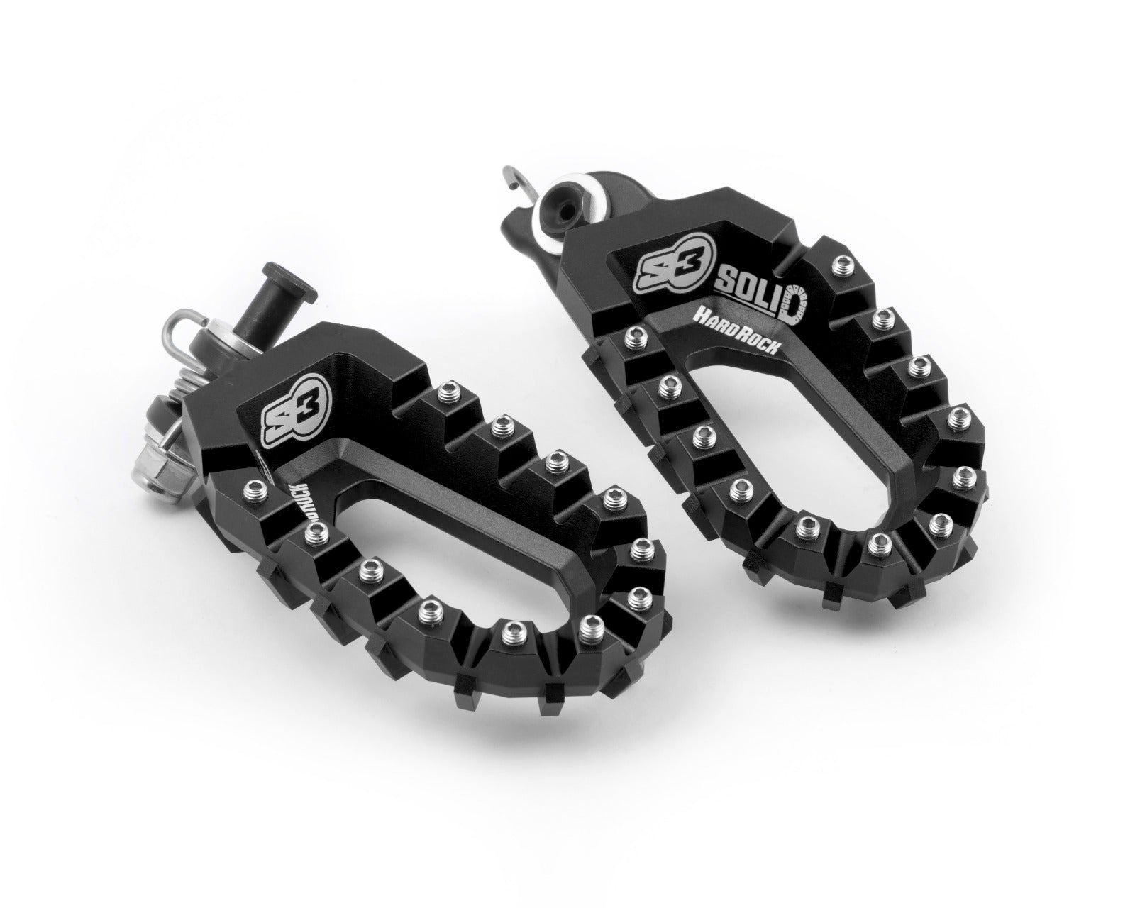 Estriberas S3 Solid Hardrock Gas Gas ES 700 21-24 HVA 901 Norden 21-24 KTM 1290 ADV R 15-24 Negro