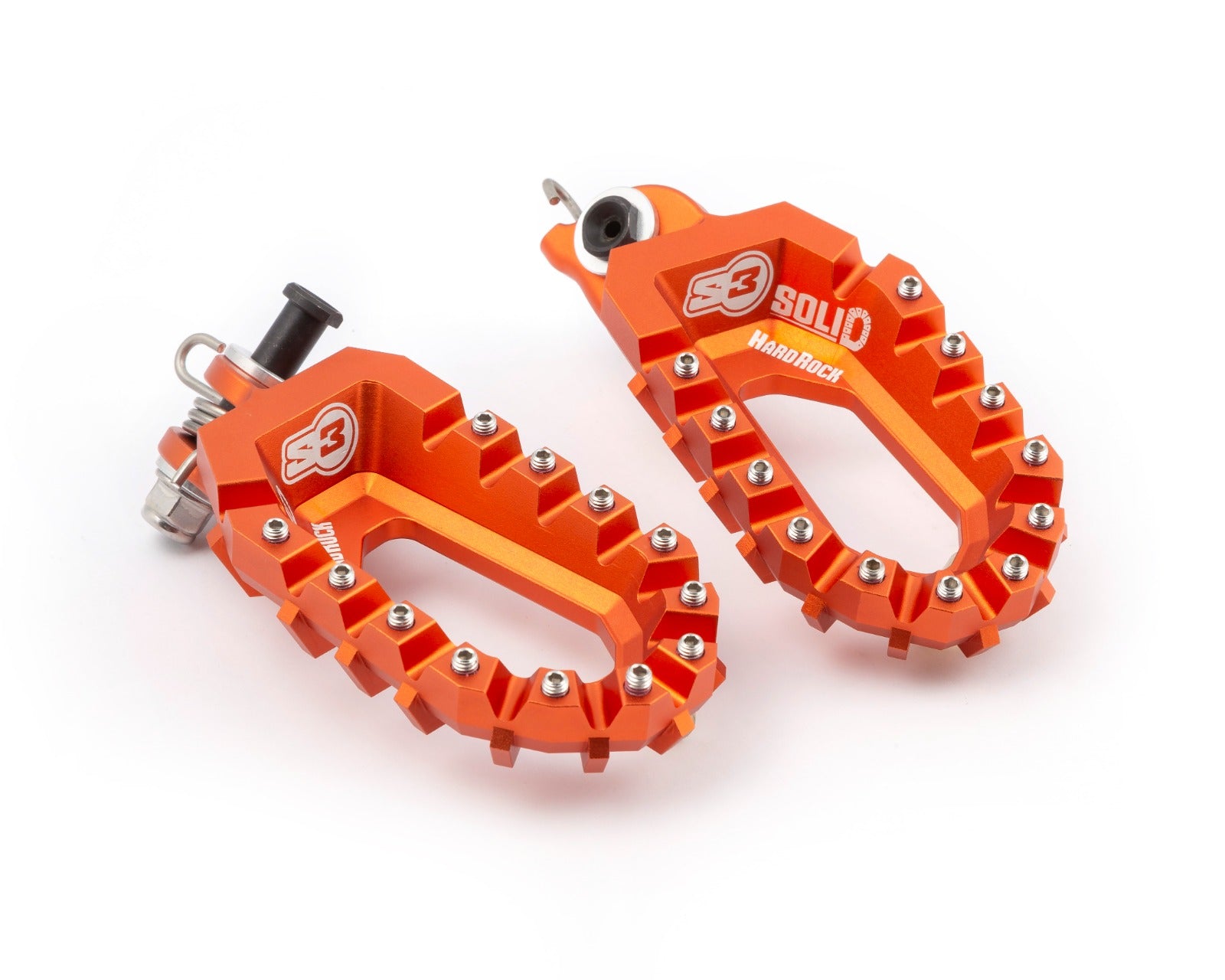 Estriberas S3 Solid Hardrock Gas Gas ES 700 21-24 HVA 901 Norden 21-24 KTM 1290 ADV R 15-24 Naranja
