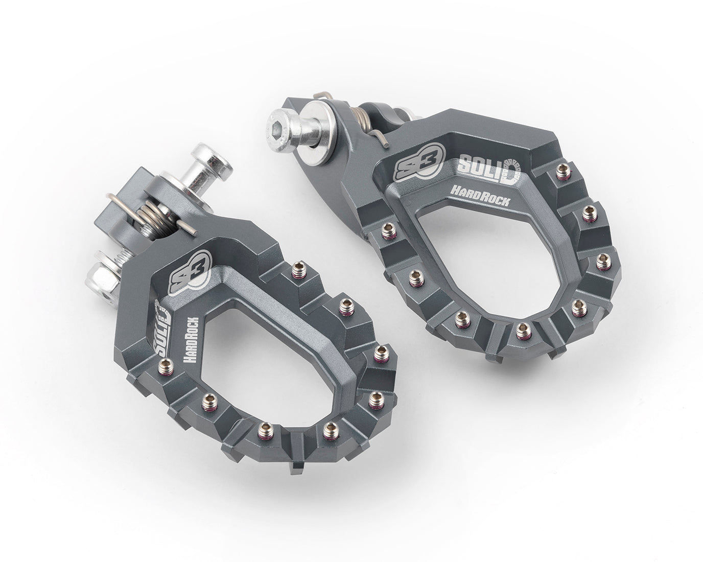 Estriberas Hardrock Solidas S3 Vertigo Vertical 300 (2000-2026) Color Titanio
